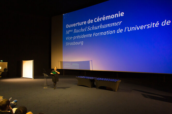 <strong>Discours de la Vice-Présidente Formation, Racher Schurhammer</strong>